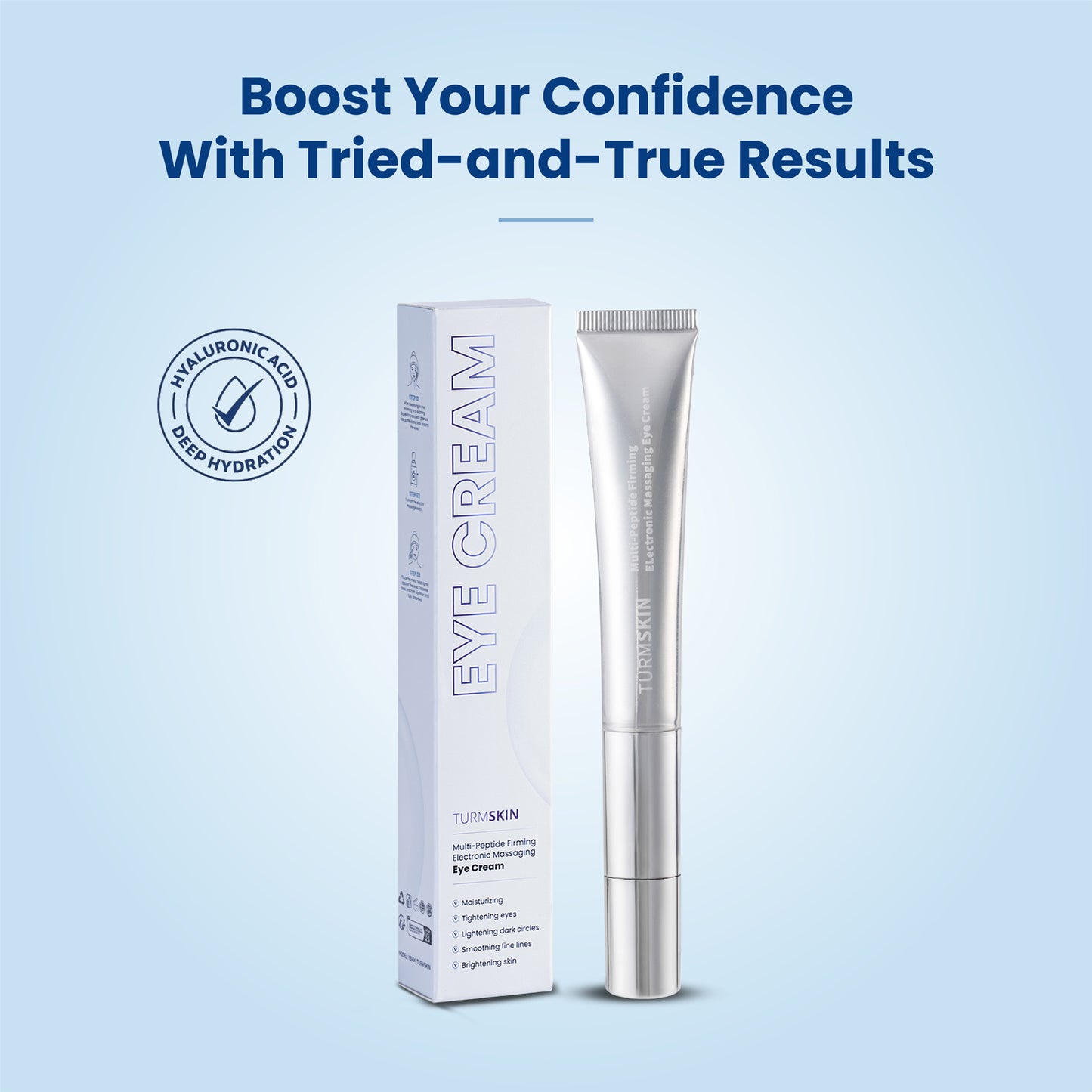 Wrinkle Eraser Electronic Massaging Eye Cream by TurmSkin