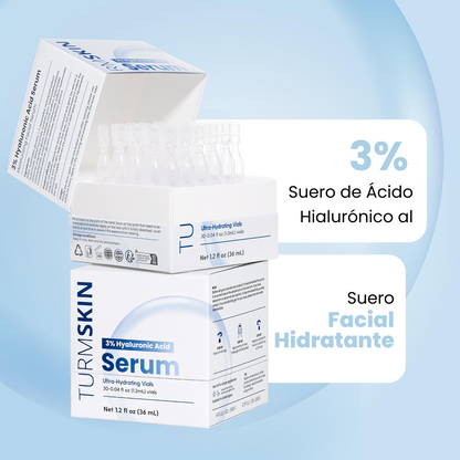 Suero Ultra Hidratante con Ácido Hialuronico 3% de TurmSkin