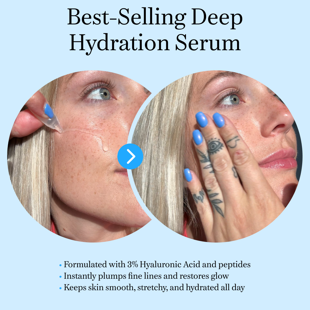 The DeepCell Hydration System™ - Suero de ácido hialurónico al 3